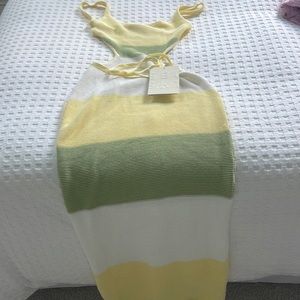 Sabo skirt knit maxi dress